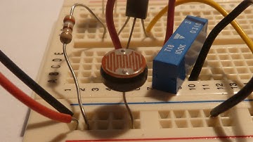 How To Make An LDR Circuit (Light Detector)