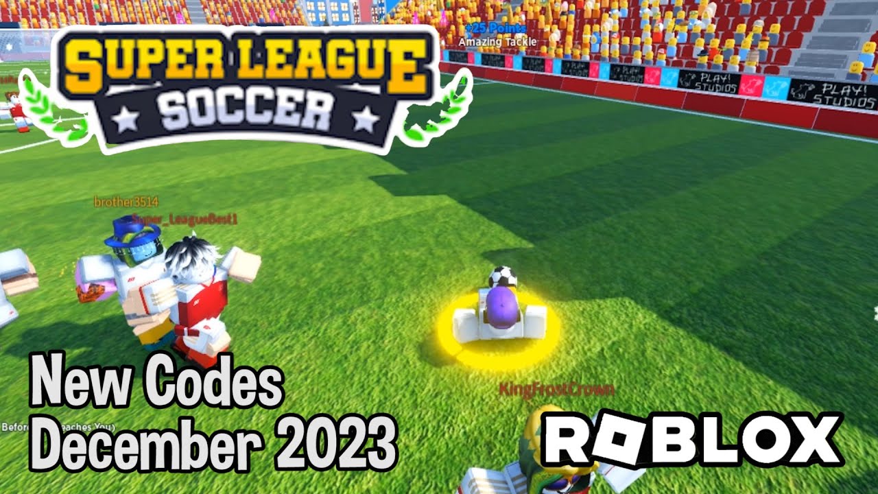 Roblox Super League Soccer Codes (December 2023) - Prima Games