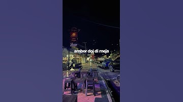 lirik estetik // dola - dola angga dermawan 🎶🎶🎶