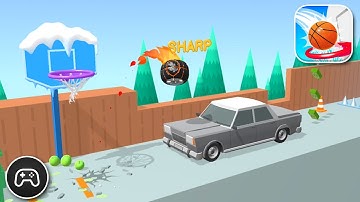 Bounce Dunk - Gameplay Walkthrough Part 25 - Racing Game Levels 78-80 (iOS, Android)