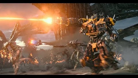 Rise of the Beasts HD clip - Maximals + Autobots VS Predacons final battle 720P