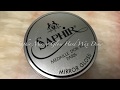 Mirror Shine with Saphir Mirror Gloss Wax