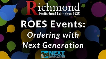 ROES Events: Ordering Using Next Generation