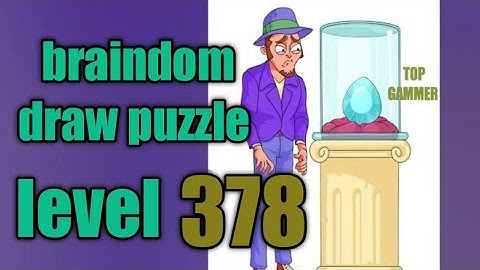 braindom draw puzzle level 378 gameplay walkthrough Solution