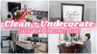 TAKE DOWN CHRISTMAS WITH ME | CLEAN + UNDECORATE! by Rach Plus Five 3,107 views 4 months ago 14 minutes, 56 seconds