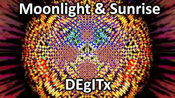 Moonlight & Sunrise - DEgITx - VF ART - Abstract Animation - Music Video