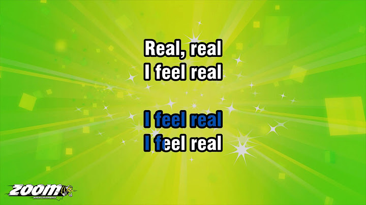 You Make Me Feel (Mighty Real) Karaoke version - Karaoke performance video thumbnail