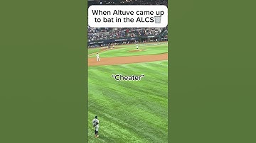 When Altuve came up to bat in the ALCS🗑️⚾️ #rangers #astros #baseball #cheater #altuve