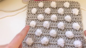 How to Make Bobbles In Contrasting Colors