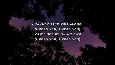 NF - Alone (feat. Sean Simmonds) (Lyrics)