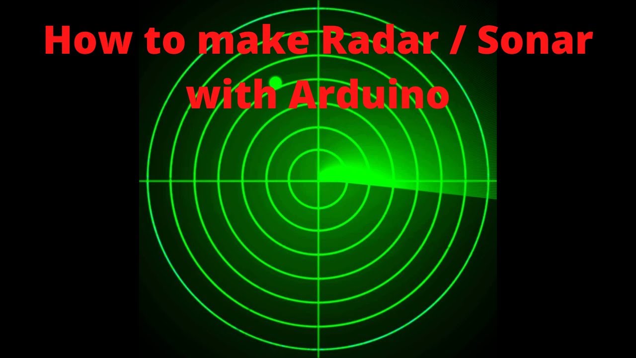How to make a Radar/Sonar with Arduino - YouTube
