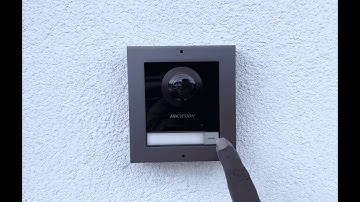 Intercom System Installation | Hikvision Intercom System installed in North London
