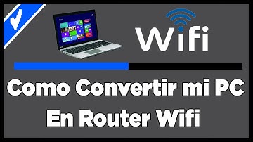 Cómo convertir tu PC en un router
