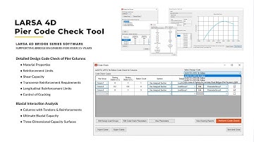 LARSA 4D Pier Code Check Tool
