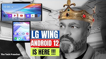 LG Wing Android 12 Update Finally | LG IS ALIVE !!!!