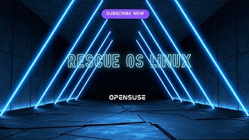 Linux Rescue OS | OpenSuse