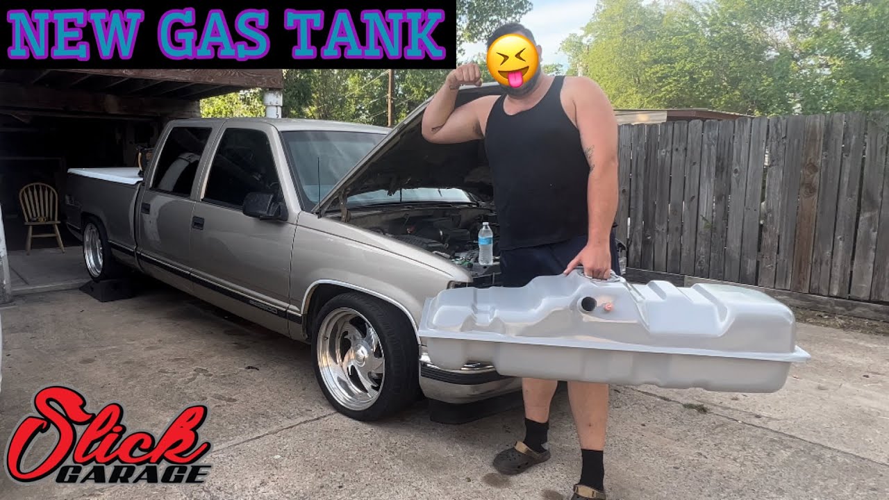 New gas tank on my OBS Sierra Gmt400 obs SlickGarage YouTube
