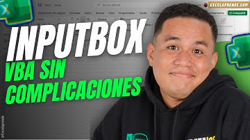 🤙 [VBA] Función inputbox LA MEJOR