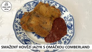 Fried beef tongue with Cumberland sauce | Josef Holub