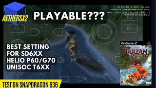 Best setting! Disney's Tarzan Untamed - Aethersx2 Snapdragon 636 | v1.5 - 3593 screenshot 5