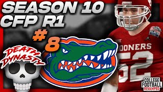 CFP R1 vs #8 FLORIDA | Oklahoma Sooners Death Penalty Dynasty | NCAA 23 Revamped [Ep 157]