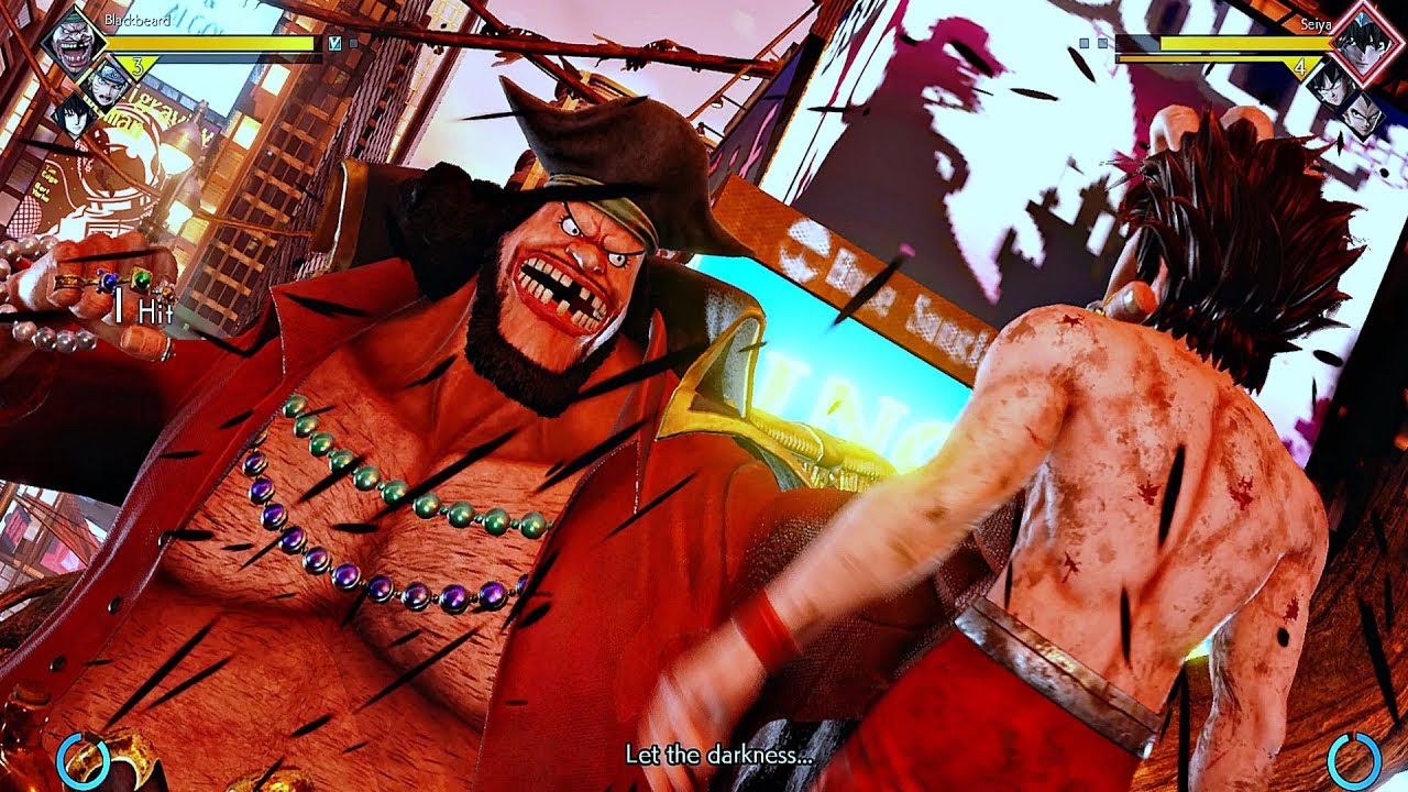 JUMP FORCE - Blackbeard, Naruto, Sasuke Vs. Pegasus Seiya, Goku, Vegeta ULTIMATE FINISH (PS4 Pro)