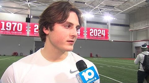 Ohio State QB Julian Sayin excited for Big Ten Championship game