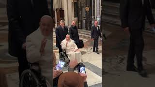 Papa Francesco a Santa Maria Maggiore
