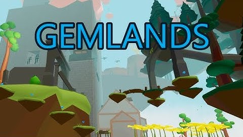 Gemlands (Trailer) - A 1st person retro 3D Platformer