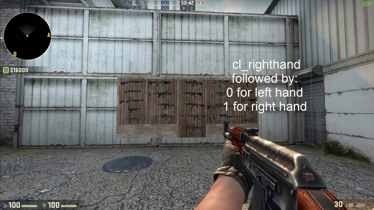 Cs Go Left Handed Gun