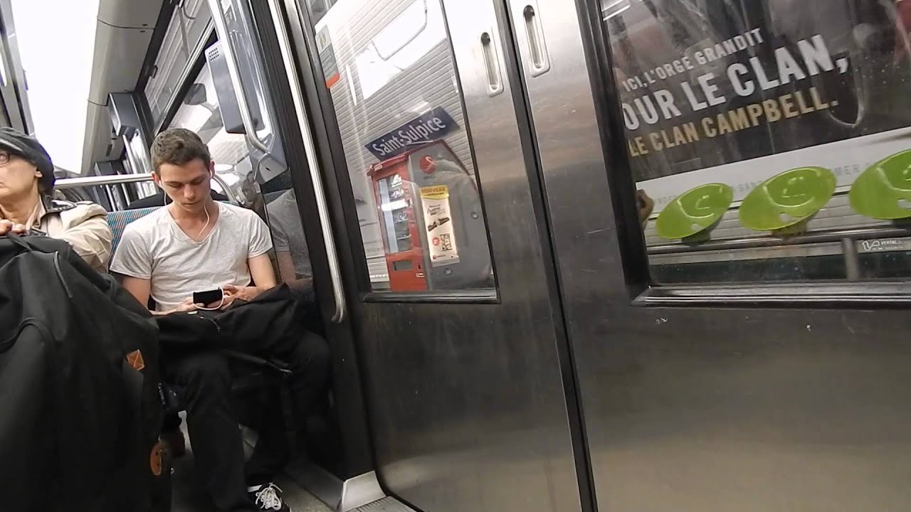 La PqB/ Paris Métro ligne 4 St Sulpice 16/ 04/ 2015 16h47 YouTube