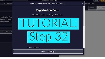 freeCodeCamp | Learn HTML Form: Step 32