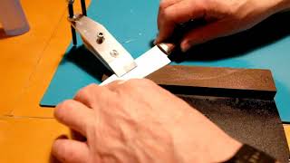 видео: Заточка с помощью приспособления  картинка: Заточка с помощью приспособления