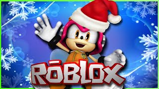 FESTIVE FUN ON ROBLOX!! - Charmy Plays Roblox Sonic Projector: RP (Christmas Party!)