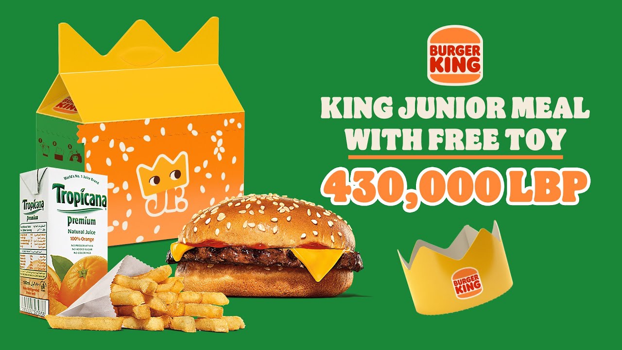 King Junior Meal With Free Toy YouTube