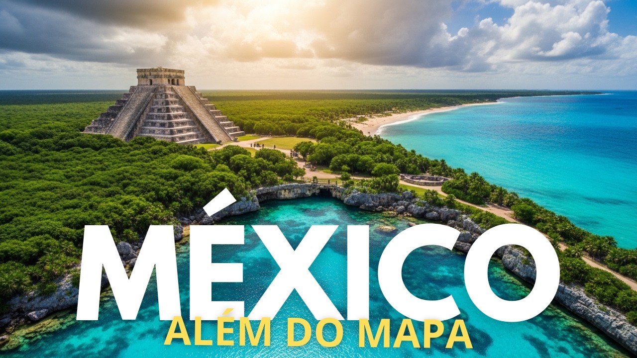 O LADO SECRETO DO MÉXICO 10 LUGARES QUE PARECEM OUTRO PLANETA 🇲🇽  VIAGEM EM 4K