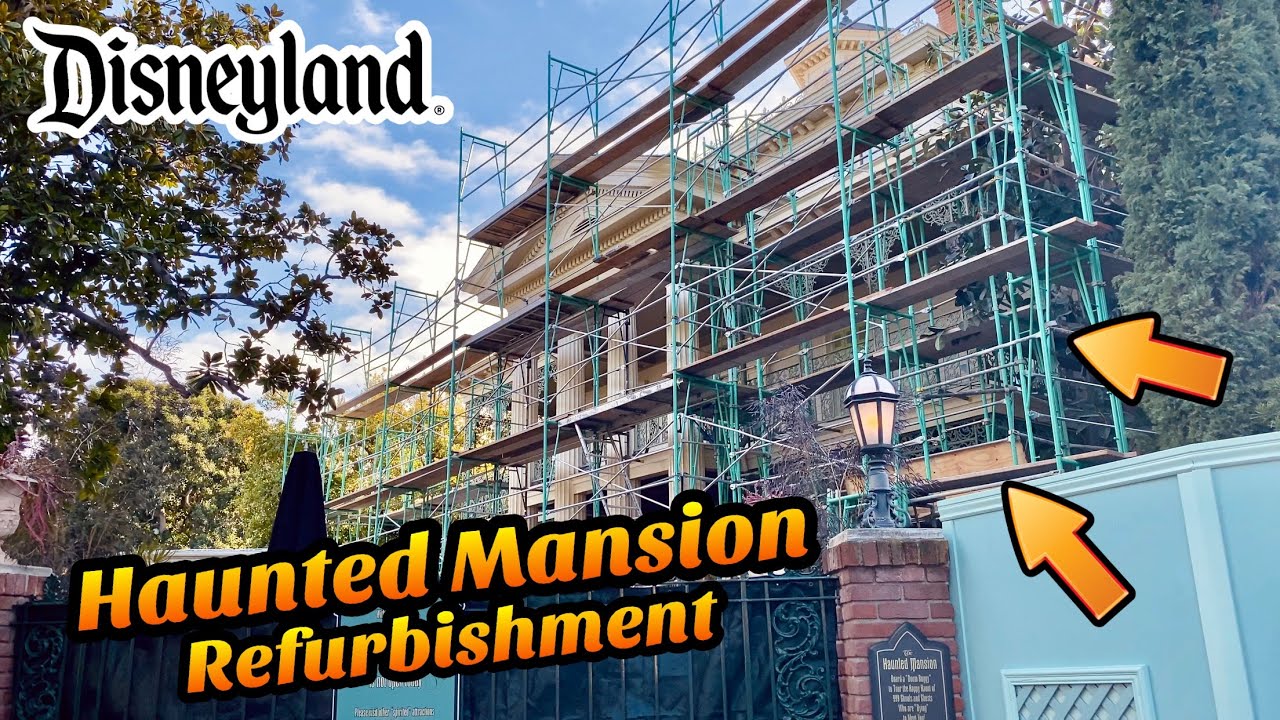 Big Haunted Mansion Refurb Avengers Campus And More Disneyland Update Youtube 