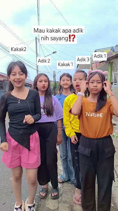 MAU KAKAK ATAU ADIK NIH⁉️😍🥰❤️🩷