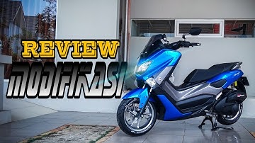 MODIFIKASI NMAX 155 BIRU // part 1 - modifikasi yamaha nmax warna biru