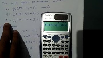 Solve Gauss-Seidel Method Using Calculator - Recursive Algorithm