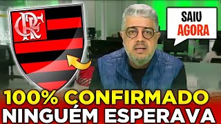 💥EXCLUSIVO! EXCELENTE NOTÍCIA PARA O FLAMENGO! VEJA ISSO TORCEDOR! ÚLTIMAS NOTÍCIAS DO FLAMENGO