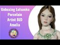 Unboxing lutsenko porcelain artist bjd amelia