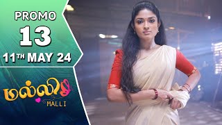 Malli Serial | Episode 13 Promo | 11th May 24 | Nikitha | Vijay | Saregama TV Shows Tamil