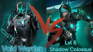 THE DAY F2P PLAYERS MEET THEIR NIGHTMARE \|/ VOID WARDEN VS SHADOW COLOSSUS || SHADOW FIGHT 3