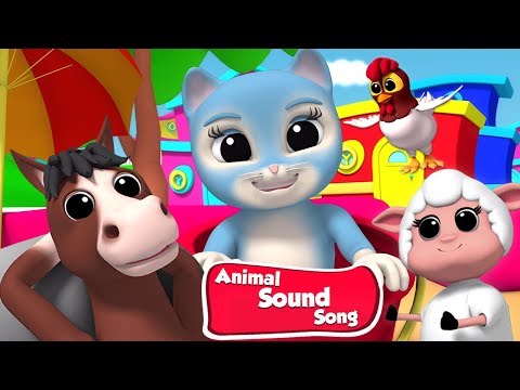 Звук Песня Животных | Звук Песня Животных | Animal Sound Song | Kids Abc Tv Russia