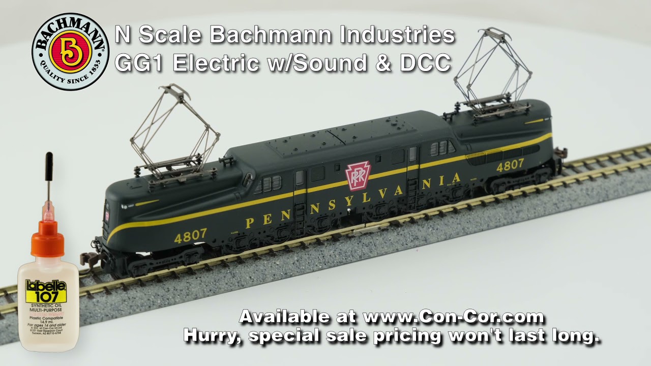 M-10000 N Scale from Con-Cor - YouTube