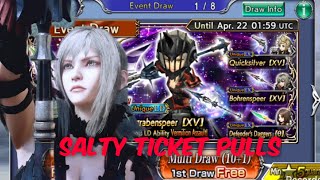SALT!! Aranea LD Ticket pulls DFFOO GL