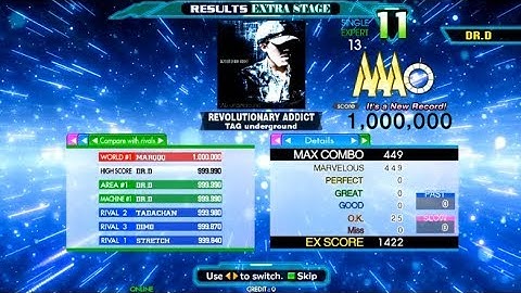 REVOLUTIONARY ADDICT ESP MFC#735 DDR A20 2019