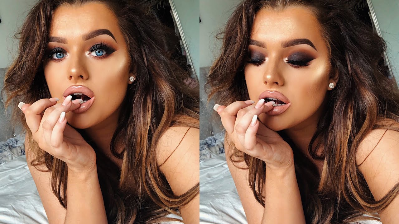 ULTIMATE DARK SMOKEY CAT EYE • FULL COVERAGE GLAM! | Rachel Leary