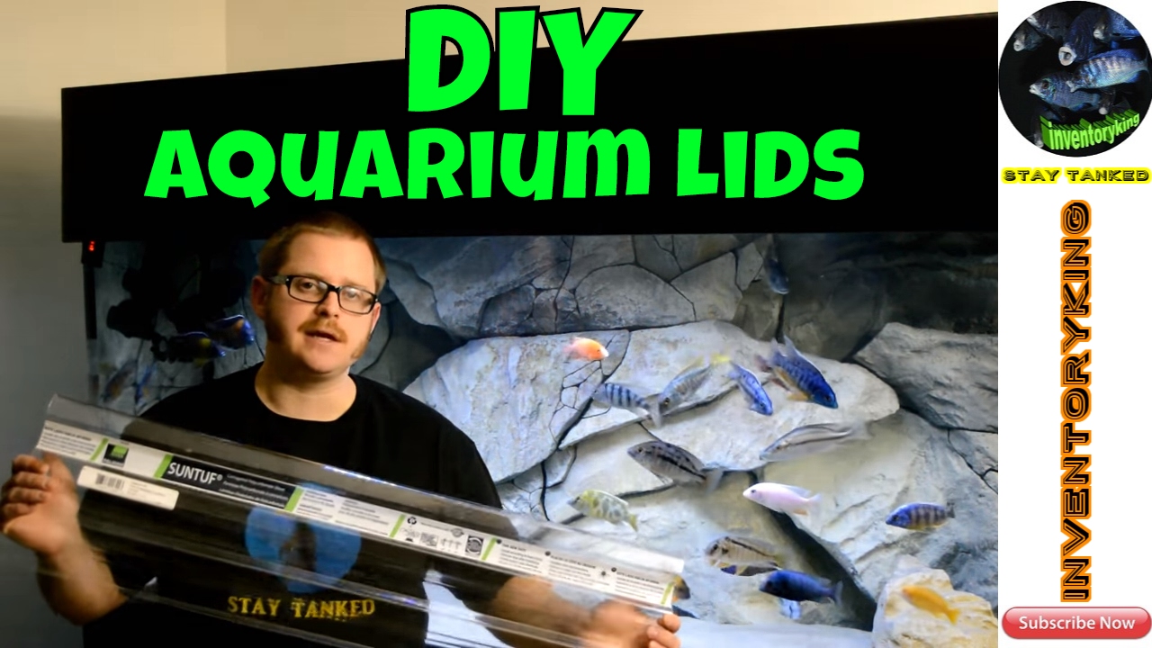 HOW TO Build Plastic Aquarium Lids, Fully Customizable, Cheap And Easy DIY  Project